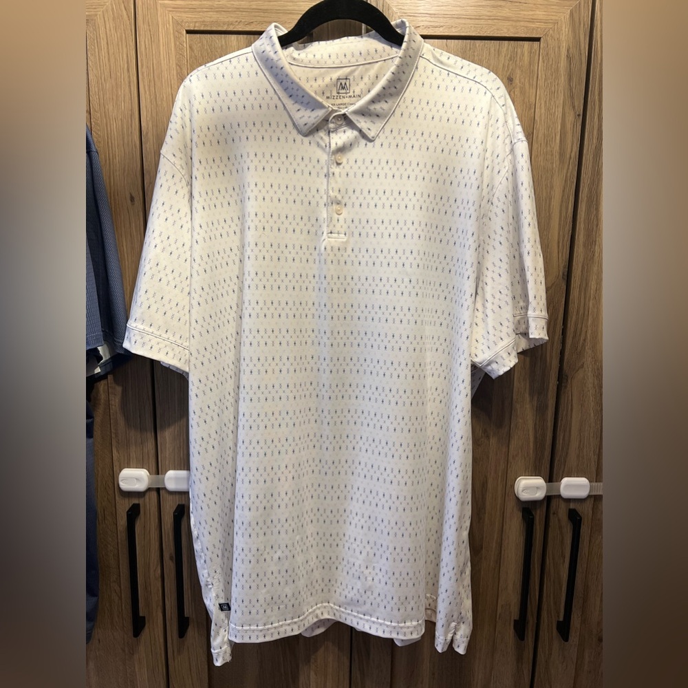 Mizzen+Main Men’s Versa Golf Polo - XXL Classic Fit - Picture 2 of 7